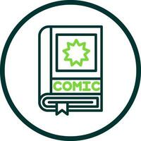 Comic book Vector Icon Design