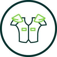 Shoulder pads Vector Icon Design