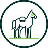 diseño de icono de vector de caballo