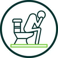 Diarrhea Vector Icon Design