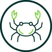 Crab Vector Icon Design