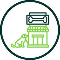 Pet shop Vector Icon Design