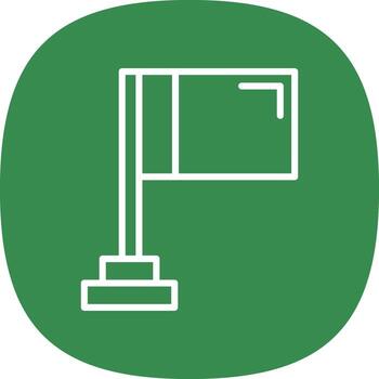 diseño de icono de vector de bandera