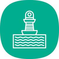 Buoy Vector Icon Design