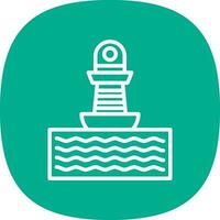 Buoy Vector Icon Design