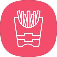 Frites Vector Icon Design