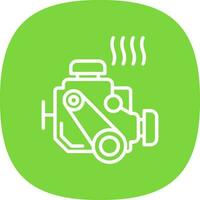 Engine Vector Icon Design