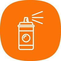 Spray paint Vector Icon Design