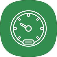 Speedometer Vector Icon Design