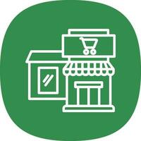 Supermarket Vector Icon Design