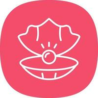 Clam Vector Icon Design
