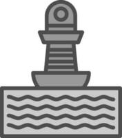 Buoy Vector Icon Design