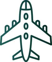 Plane Vector Icon Design