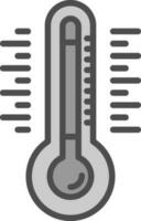 Thermometer Vector Icon Design