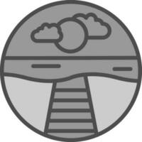 Pier Vector Icon Design