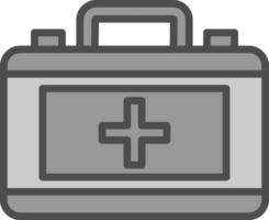 First aid kit Vector Icon Design