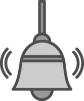 diseño de icono de vector de campana