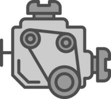 diseño de icono de vector de motor