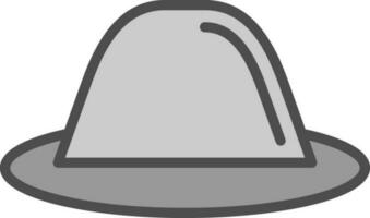 diseño de icono de vector de sombrero