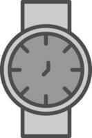 diseño de icono de vector de reloj