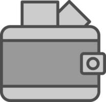 Wallet Vector Icon Design