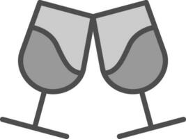 diseño de icono de vector de vino