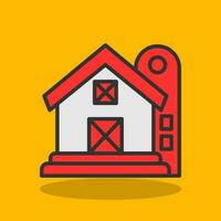 Barn Vector Icon Design