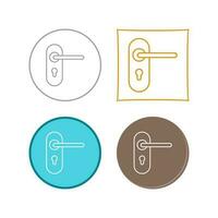 Door Lock Vector Icon