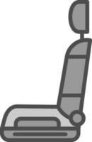 diseño de icono de vector de asiento