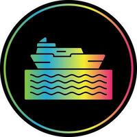 diseño de icono de vector de crucero