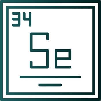 selenio vector icono diseño