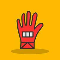 Glove Vector Icon Design