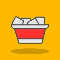 Ice box Vector Icon Design