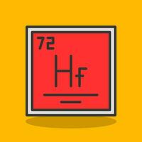 Hafnium Vector Icon Design