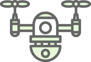 diseño de icono de vector de dron