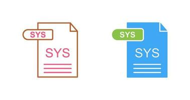 SYS Vector Icon