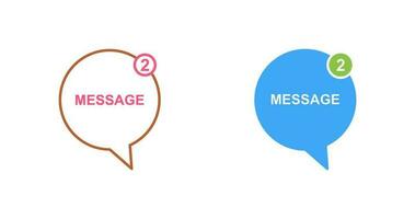 Message Bubbles Vector Icon