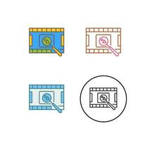 Unique Find Picture Vector Icon