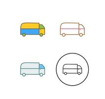 Unique Home Delivery Vector Icon