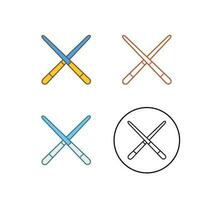 Pool Cue Vector Icon