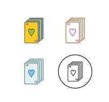 Deck of Cards Vector Icon