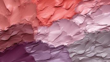 Monochromatic Various Shades and Tints, Paint Brush Texture Background. . photo