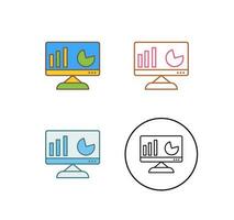 Unique Analytics Vector Icon