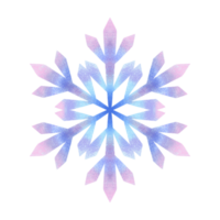 coloré flocons de neige paquet png