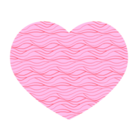 Textured Pink Hearts png