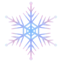 Colorful Snowflakes Bundle png