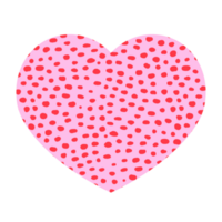 Textured Pink Hearts png