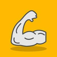 Bicep Vector Icon Design