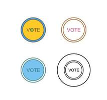 Vote Link Vector Icon