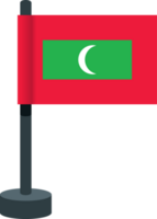 Maldives drapeau clipart png